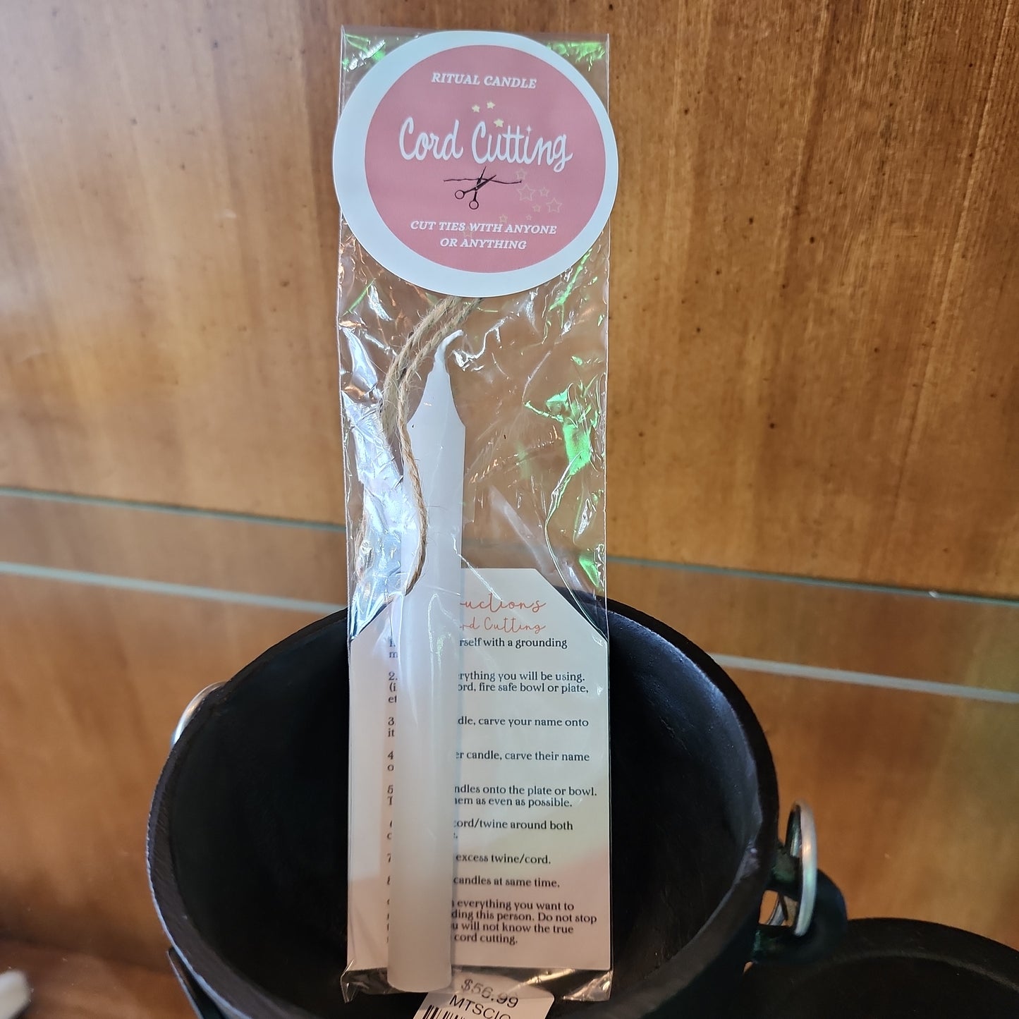 Cord Cutting Ritual Candle