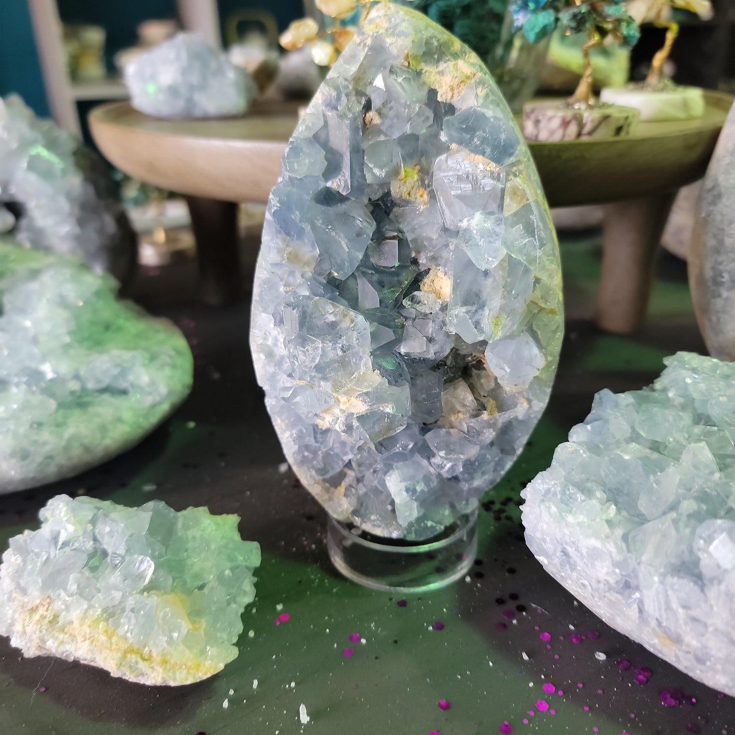 Celestite Gemmy Specimens