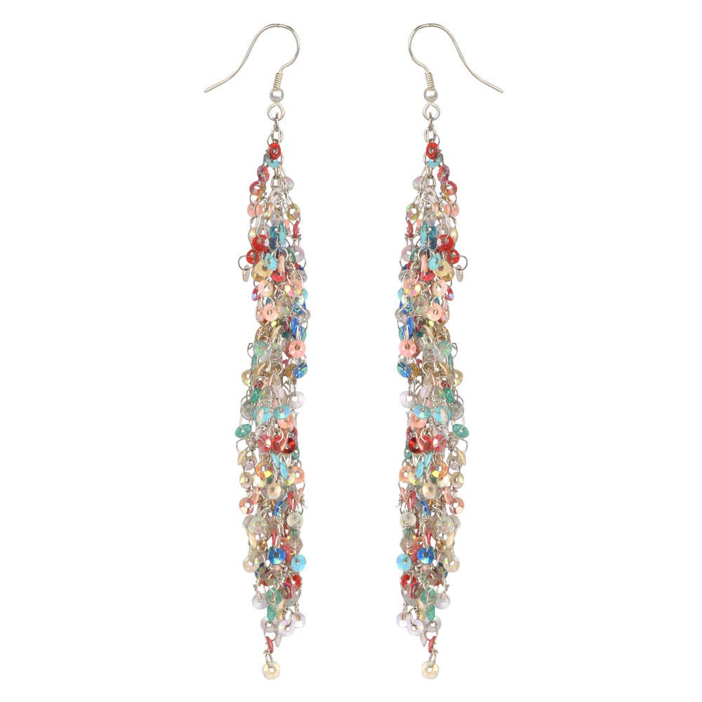 Assorted Tiny Sequin Dangle Earrings