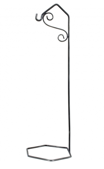 Glass & Metal Lantern Tree of Life Green ( With Stand )