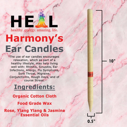 Love Ear Candles by Doc Harmony: 2-Pack