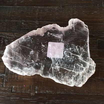 Pink Selenite Slabs