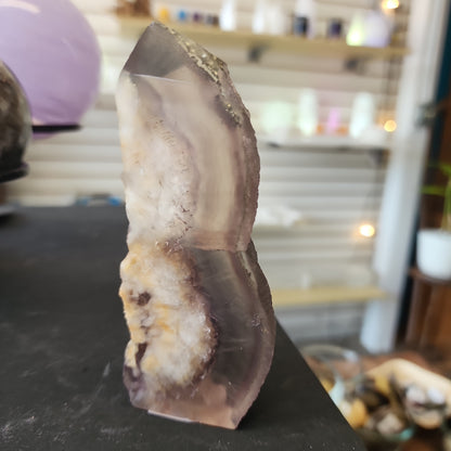 Fluorite with Pyrite Towers