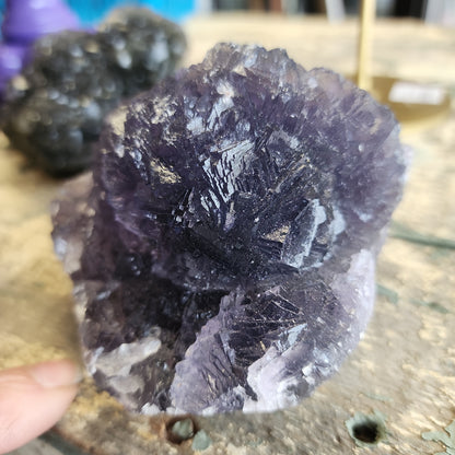 Black Fluorite Specimens