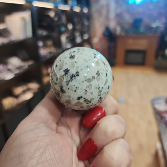 Kiwi Jasper Sphere