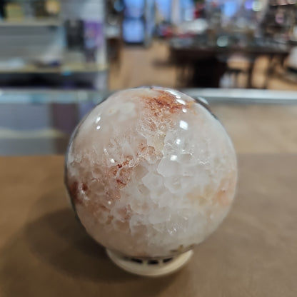 Red Moss Agate Sphere