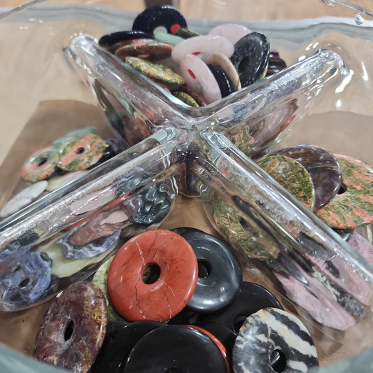 Assorted Crystal Jewelry Donuts- Intuitive pick