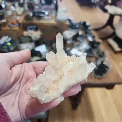 Large Quartz Clusters