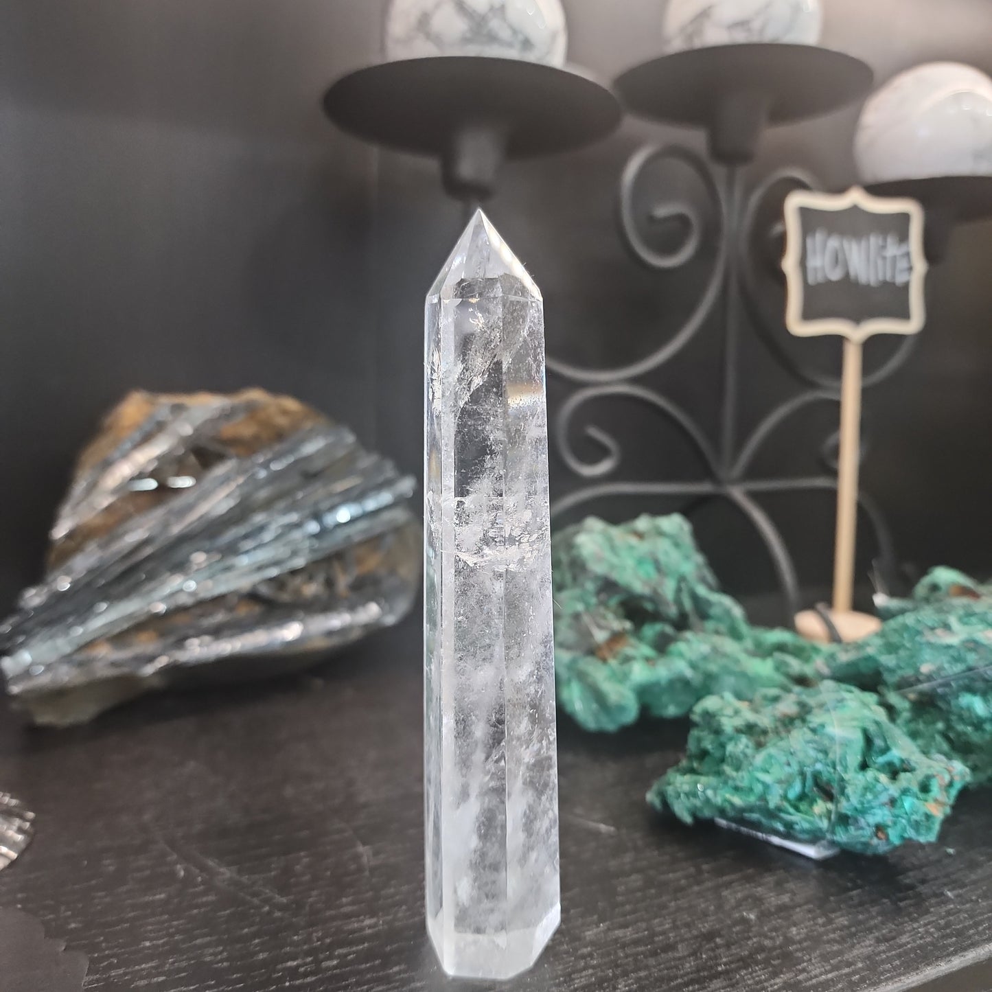 GORGEOUS Clear Quartz Towers