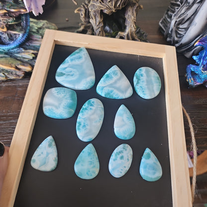 Larimar Cabochons