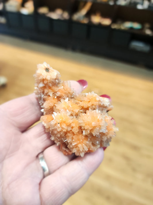 Orange Zeolite Cluster