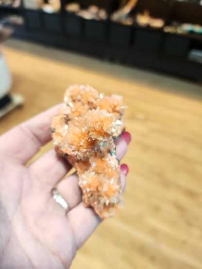 Orange Zeolite Cluster