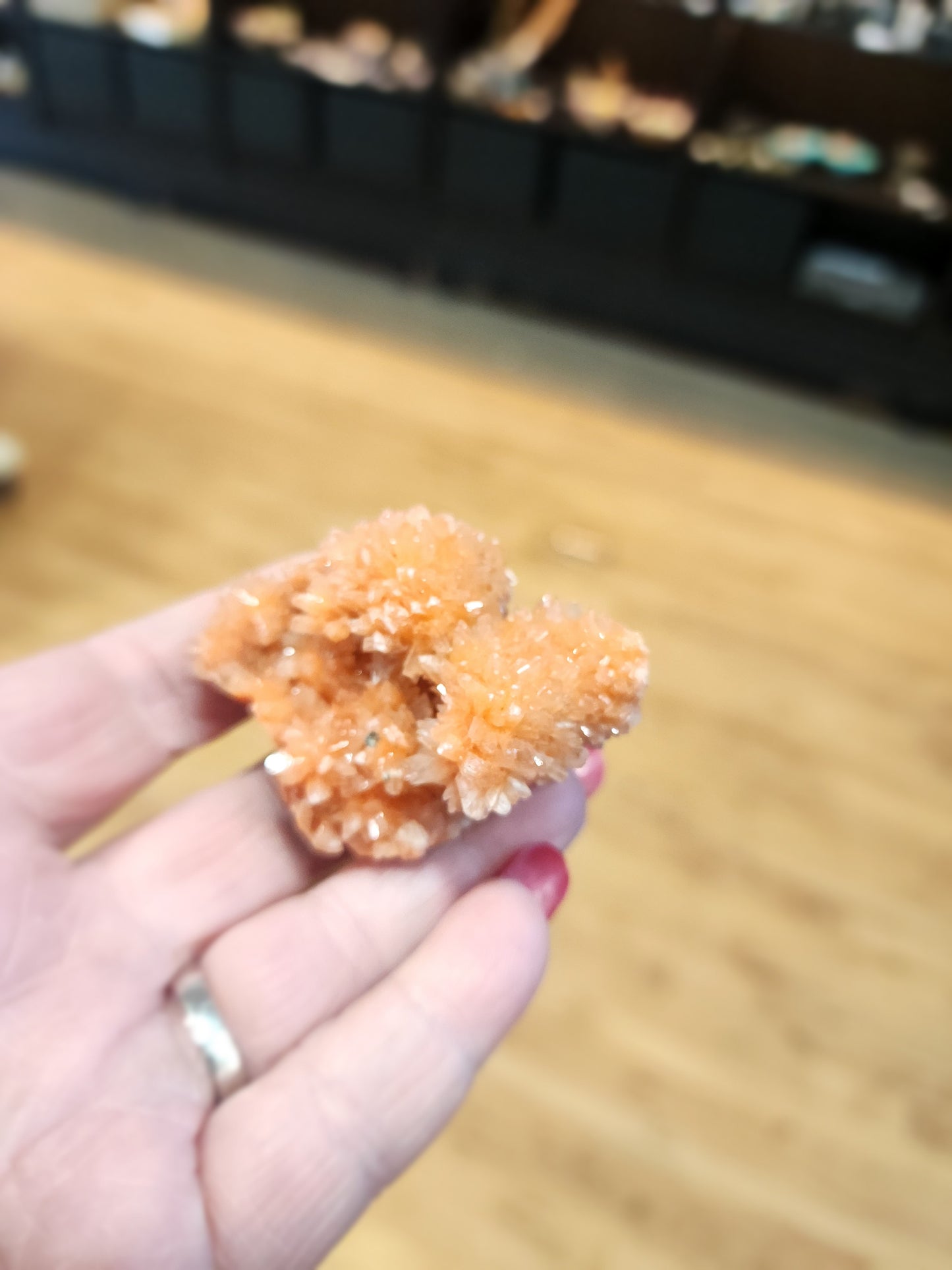 Orange Zeolite Cluster