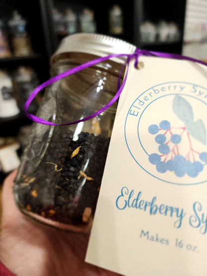 DIY Elderberry Syrup Kit makes 16oz.