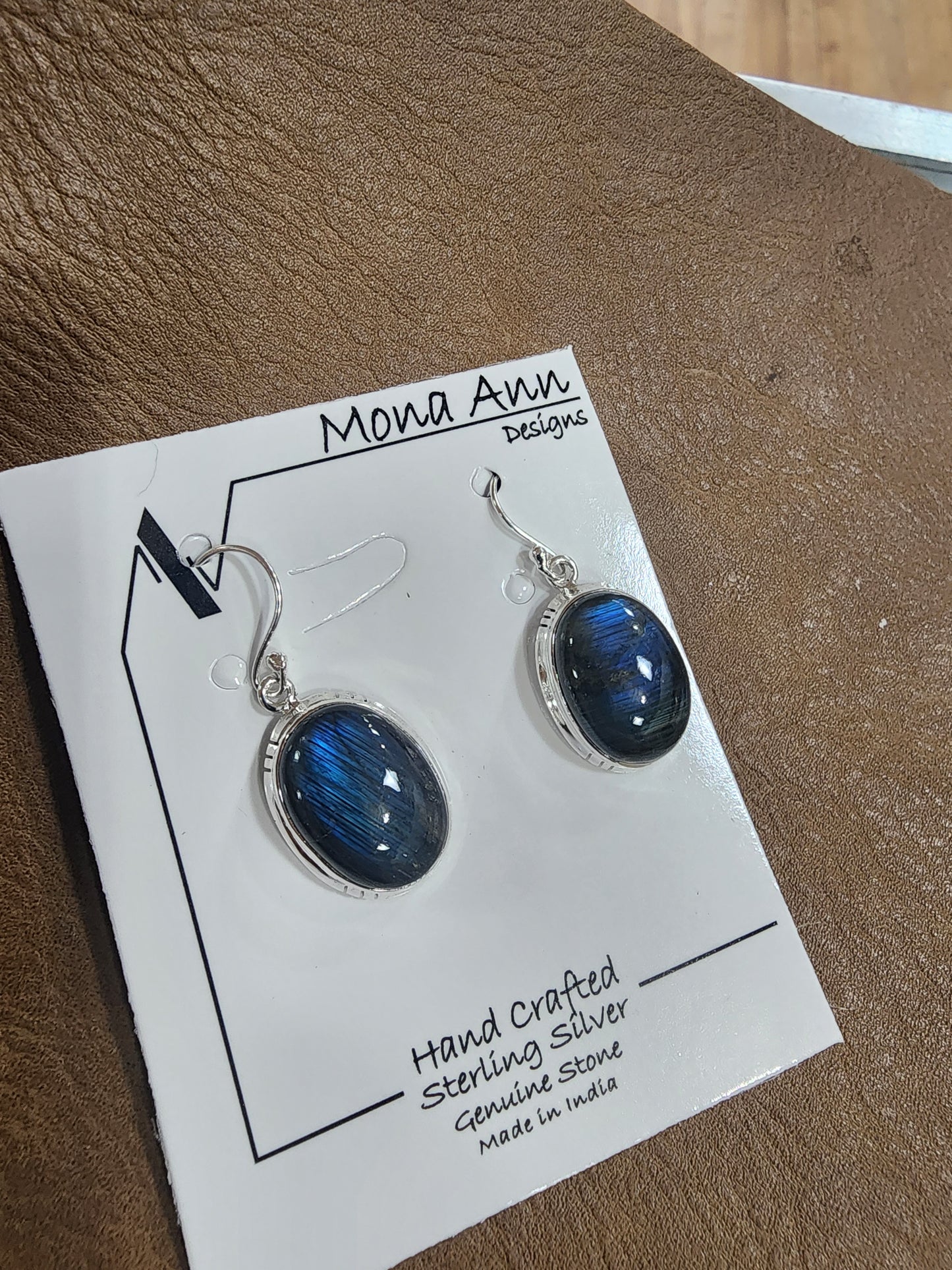 Sterling Silver Labradorite Earrings Gorgeous