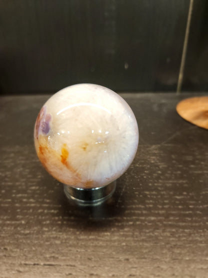 Lavender Cherry Blossom Agate Spheres