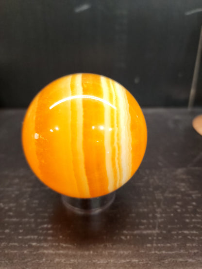 Orange Calcite Spheres