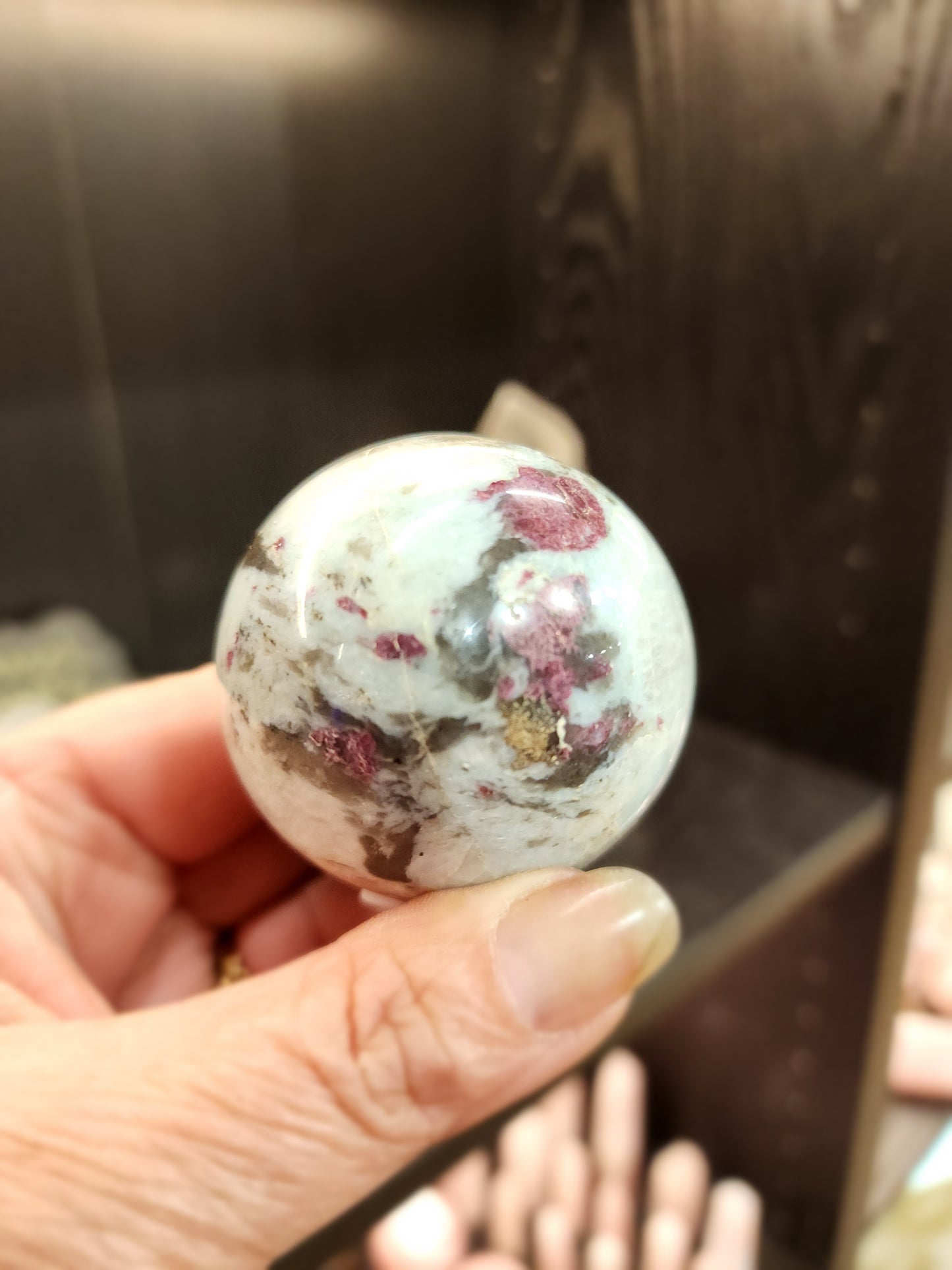 Pink Tourmaline Spheres - Harmonizing Energy Crystals