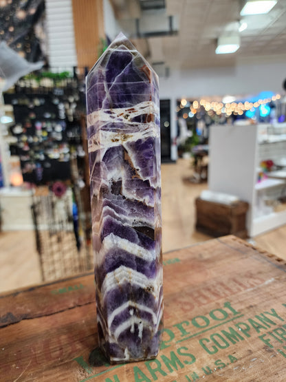 Mystical Elegance: Dream Amethyst Towers