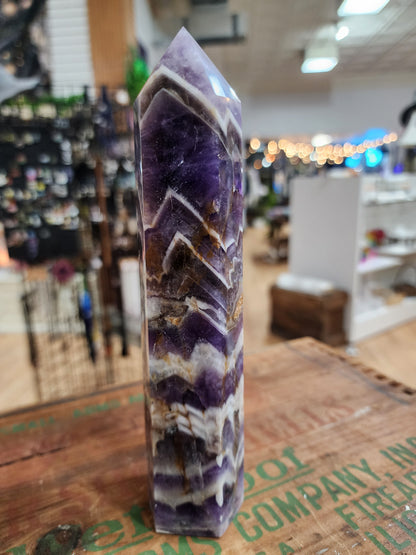 Mystical Elegance: Dream Amethyst Towers