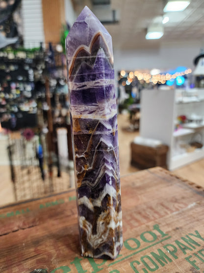 Mystical Elegance: Dream Amethyst Towers