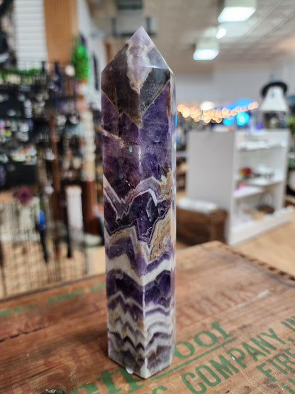 Mystical Elegance: Dream Amethyst Towers