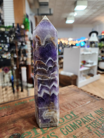 Mystical Elegance: Dream Amethyst Towers