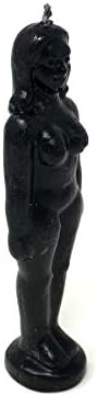 Black Female Candle 6.75"