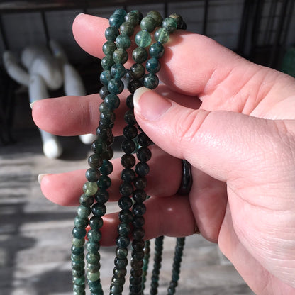 Blue-Green Apatite Necklaces