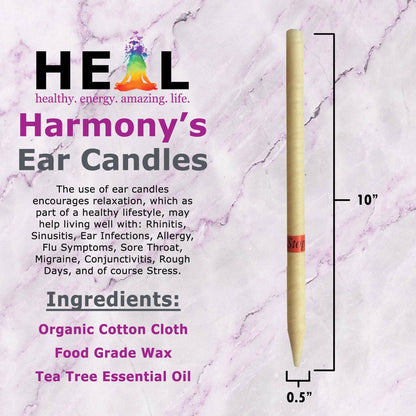 Tea Tree Ear Candles by Doc Harmony: 2-Pack