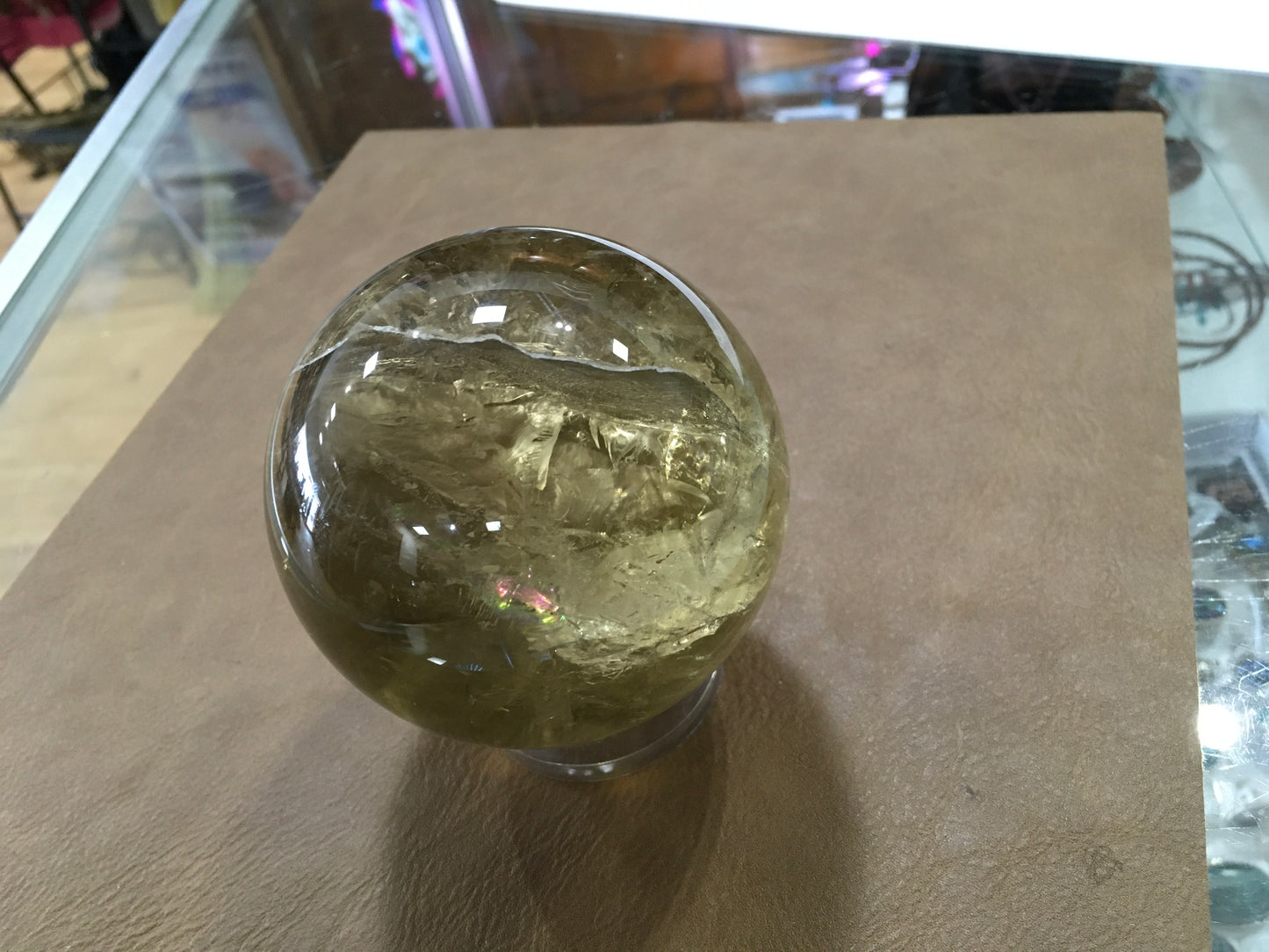 Smokey Citrine Sphere