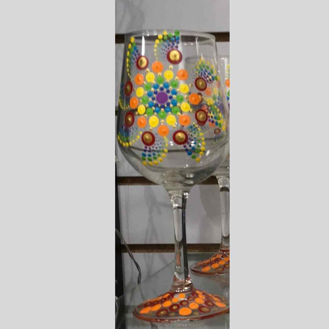 Elevate Your Entertaining with Mandala Wine Glasses! 🌟 (stemmed and stemless)