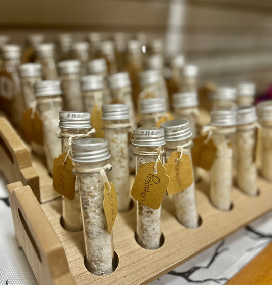 Natural Bath Salts Sample Vial