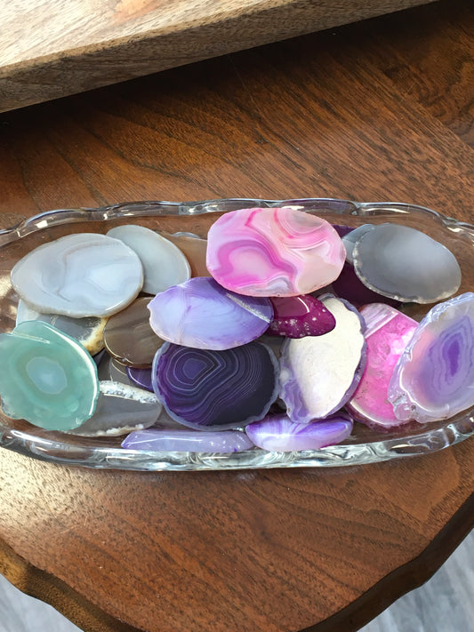 Colorful Agate Slabs