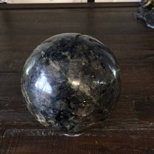 Iolite Third Eye Spheres