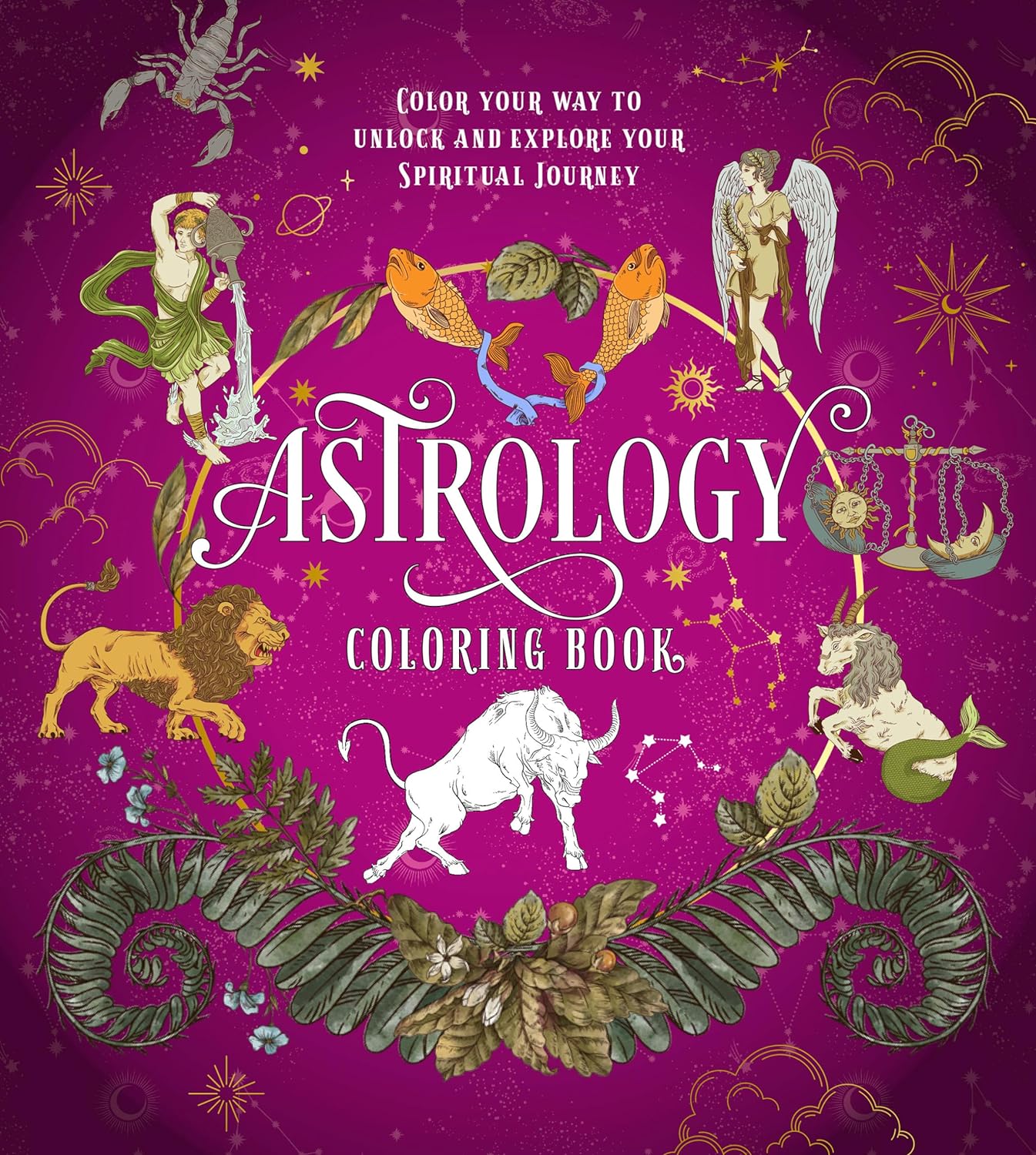 The Astrology Coloring Book