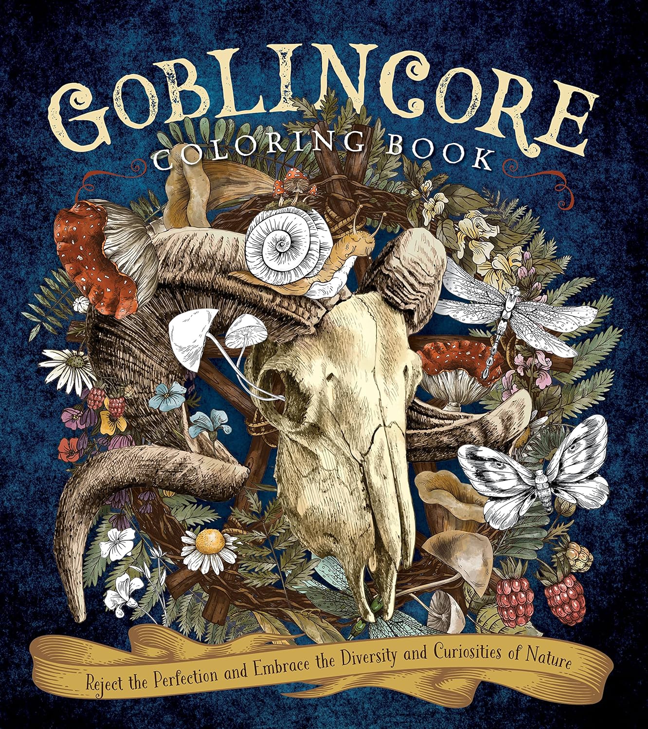 The Goblin Core Coloring Book