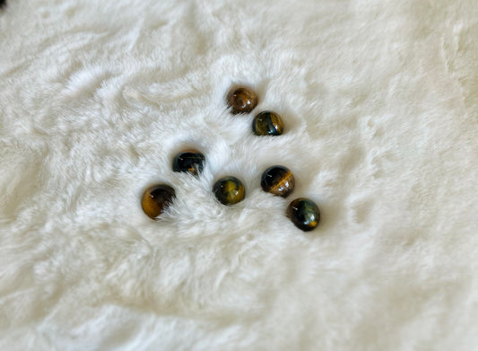 Tiger's Eye Mini Spheres TOP QUALITY