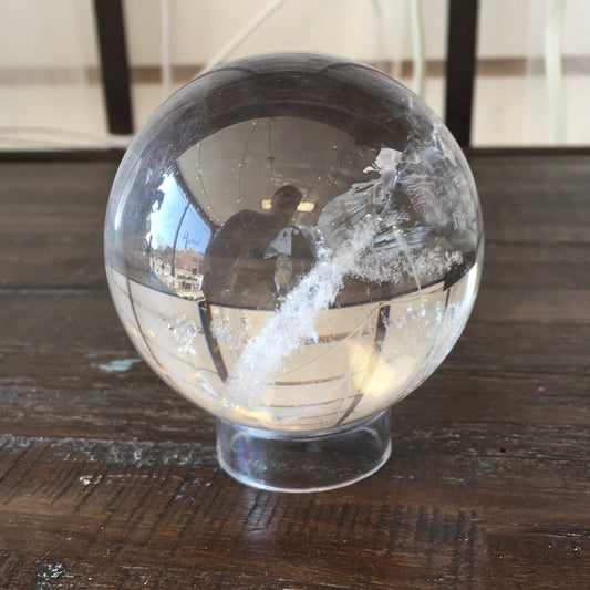 Crystal CLEAR QUARTZ SPHERE