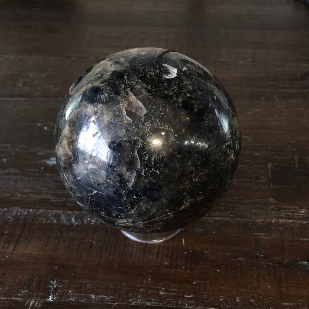 Iolite Third Eye Spheres