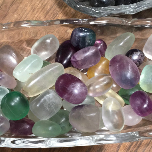 Candy Fluorite Tumbles-Intuitive Pick!