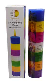 7 Archangel Pillar Candle