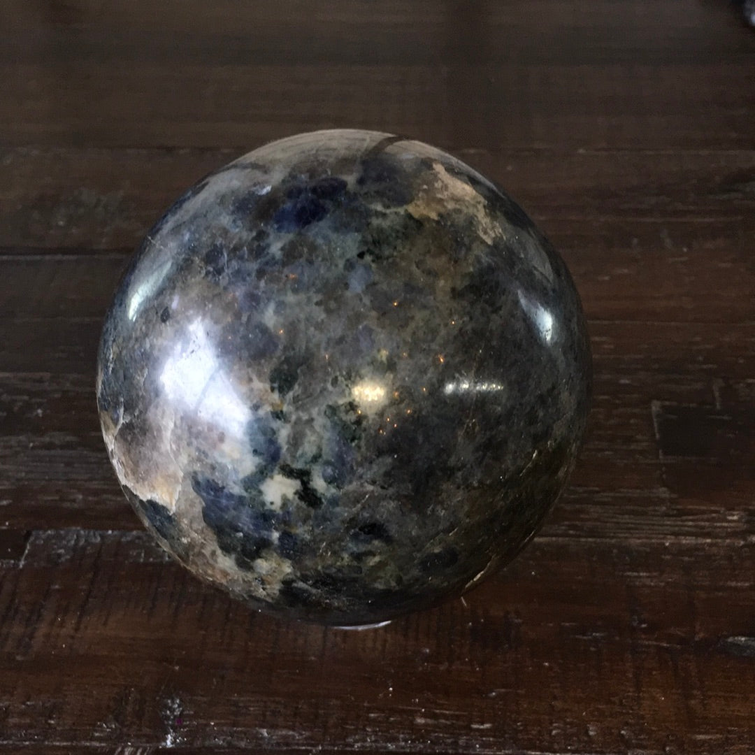 Iolite Third Eye Spheres