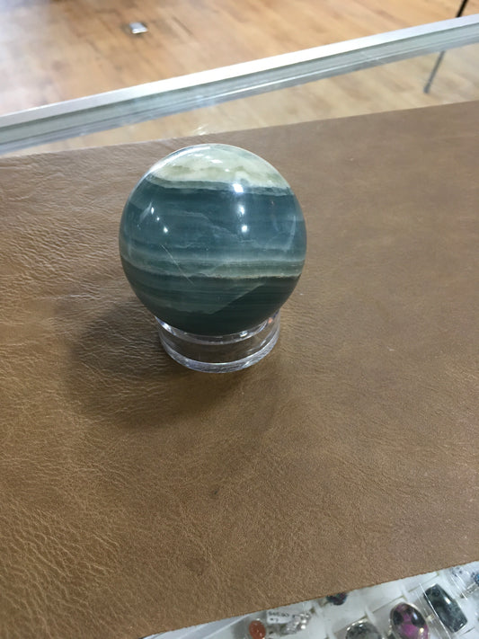 Blue Onyx Sphere