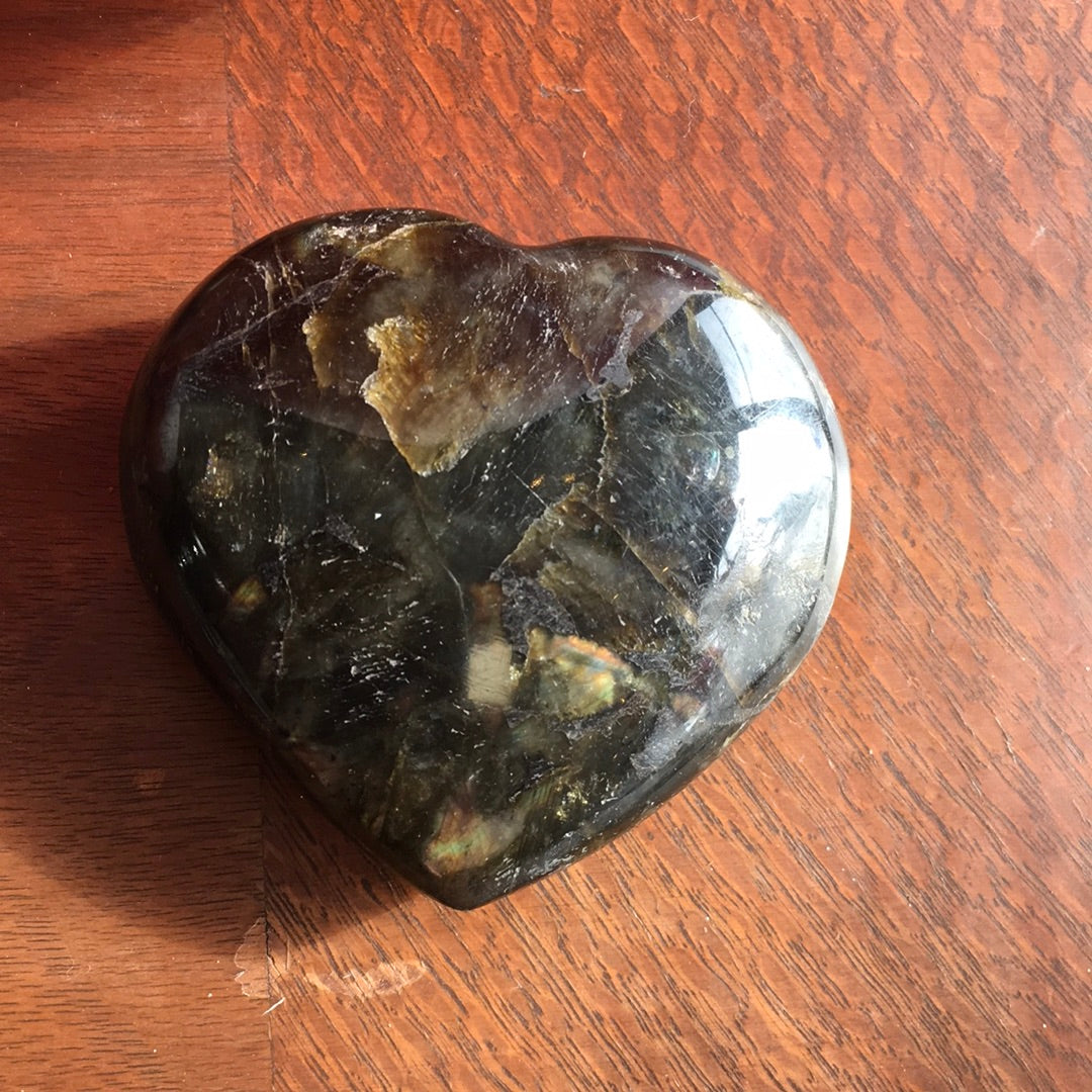 Labradorite Hearts