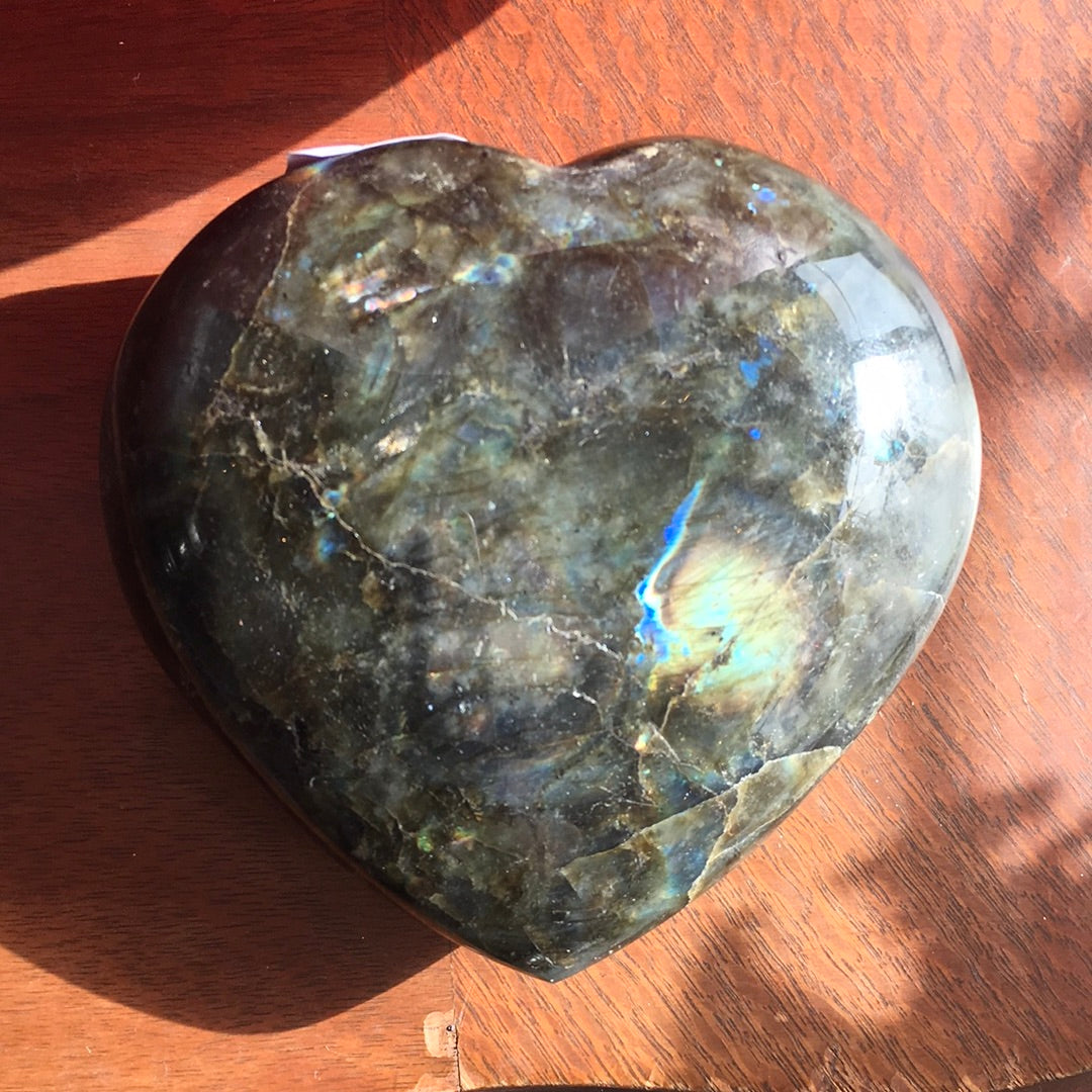 Labradorite Hearts