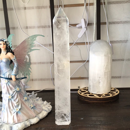 Huge Clear Quartz Towers
