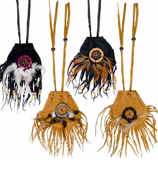 Medicine Bag with Fringe