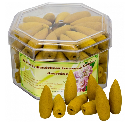 Bulk Backflow Essential Oil Incense Cones (70 cones)