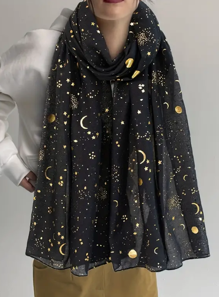 Starry NIghtscape Scarves